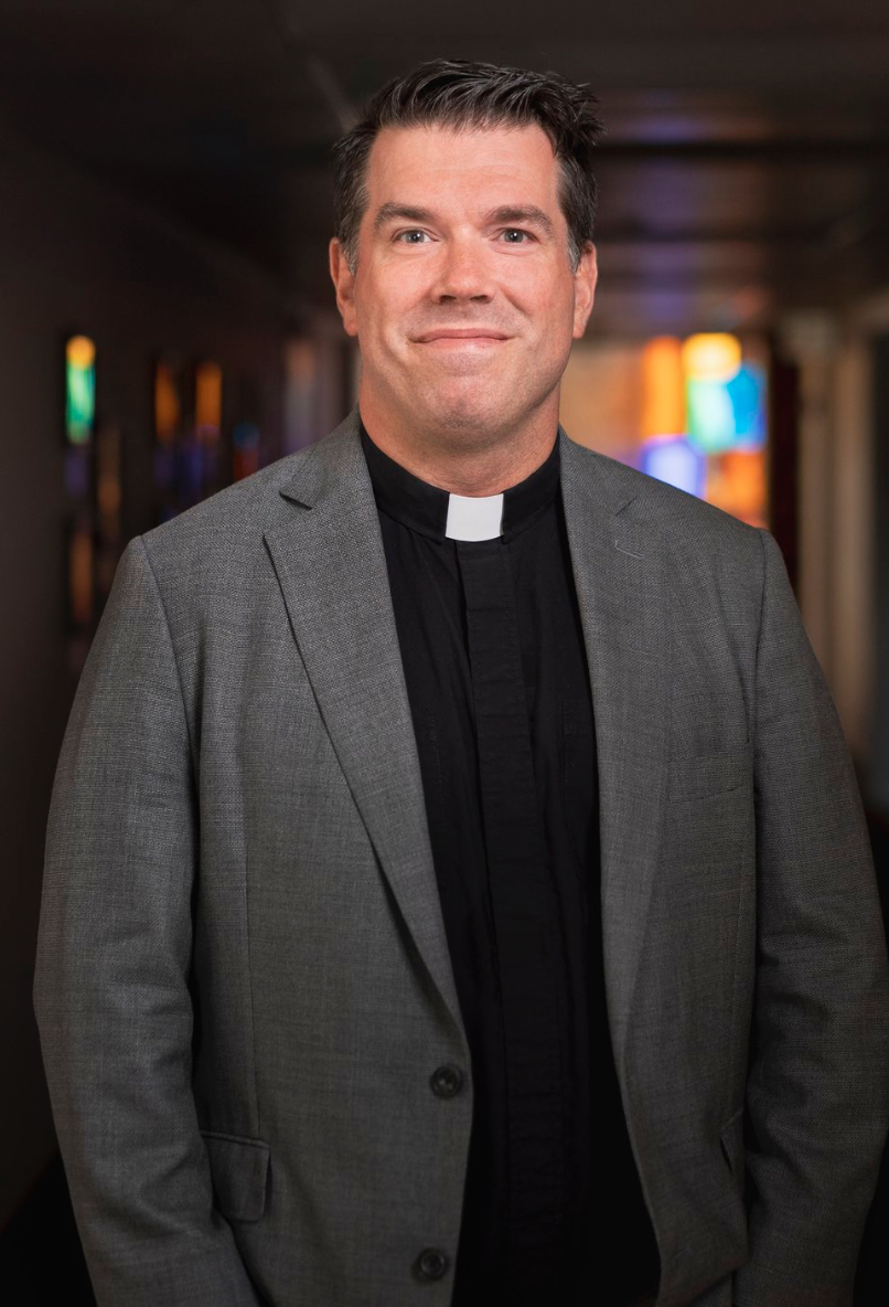 Portrait of Rev David Larlee